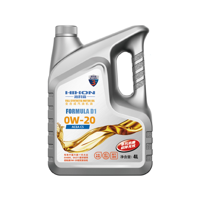 زيت محرك هيكسون فورمولا D1 0W-20 صناعي بالكامل (ACEA C5/يتوافق مع فولكس فاجن 508.00/509.00)